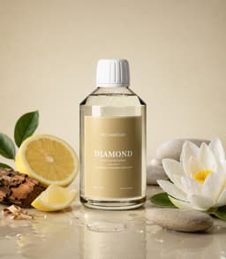 SteamStory Luxe Wasparfum Diamond - Frisse geur met witte musk & citrus - 250 ml — thumbnail 5