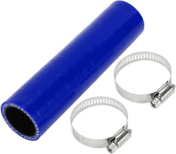 Dailygoods- Silicone Slang 4-Laags - Koppeling 1.18" ID - Lengte 150mm - Dikte 5mm - Zwart/Blauw - Bestand tegen hoge temperaturen - Koelslang — thumbnail 1