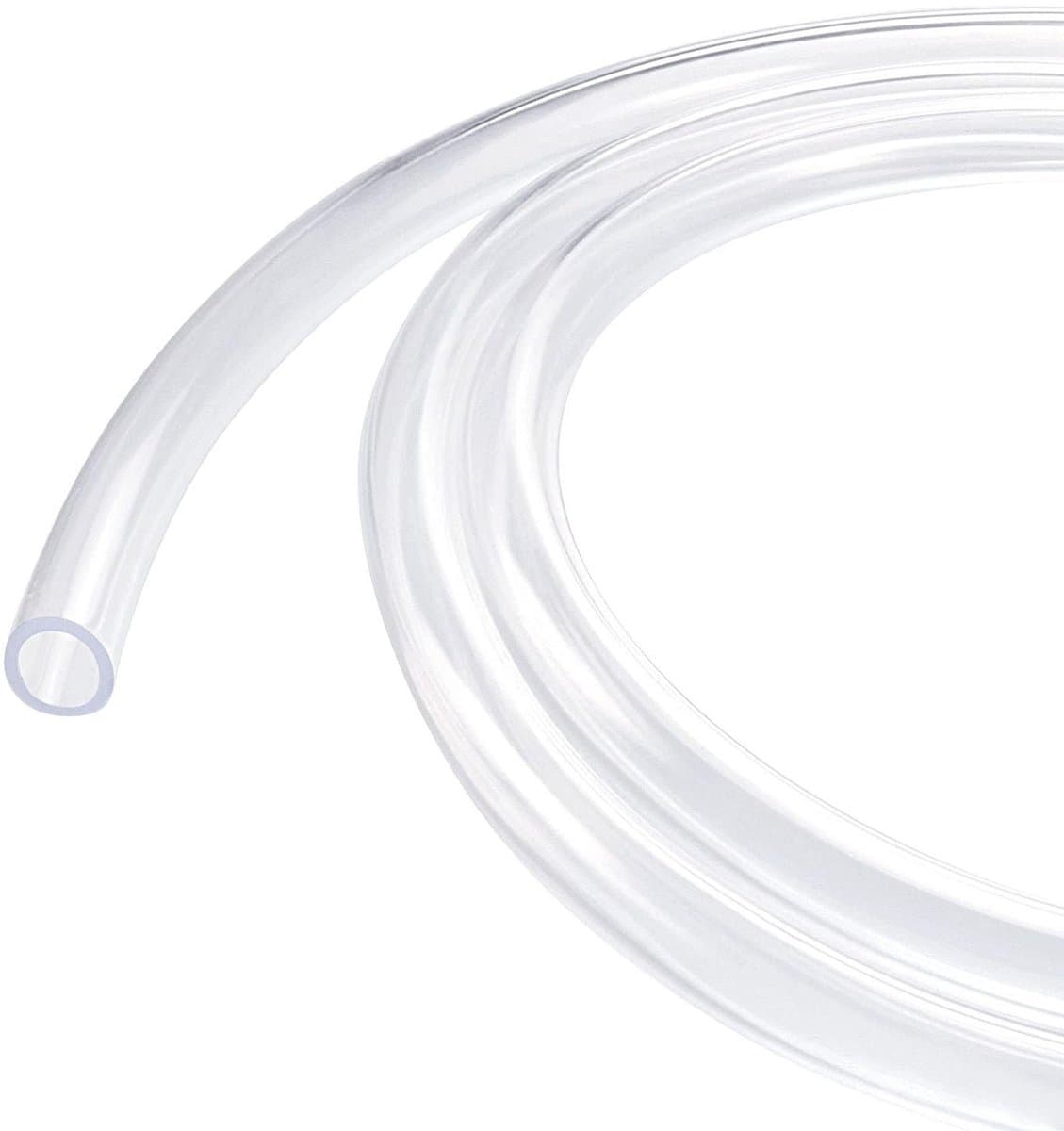 Dailygoody - Transparante PVC Slang - Flexibele Buizen voor Tuinbewatering - Lichtgewicht 5m - Duurzaam en Herbruikbaar - 12mm Buitendiameter - Geschi... — afbeelding 1