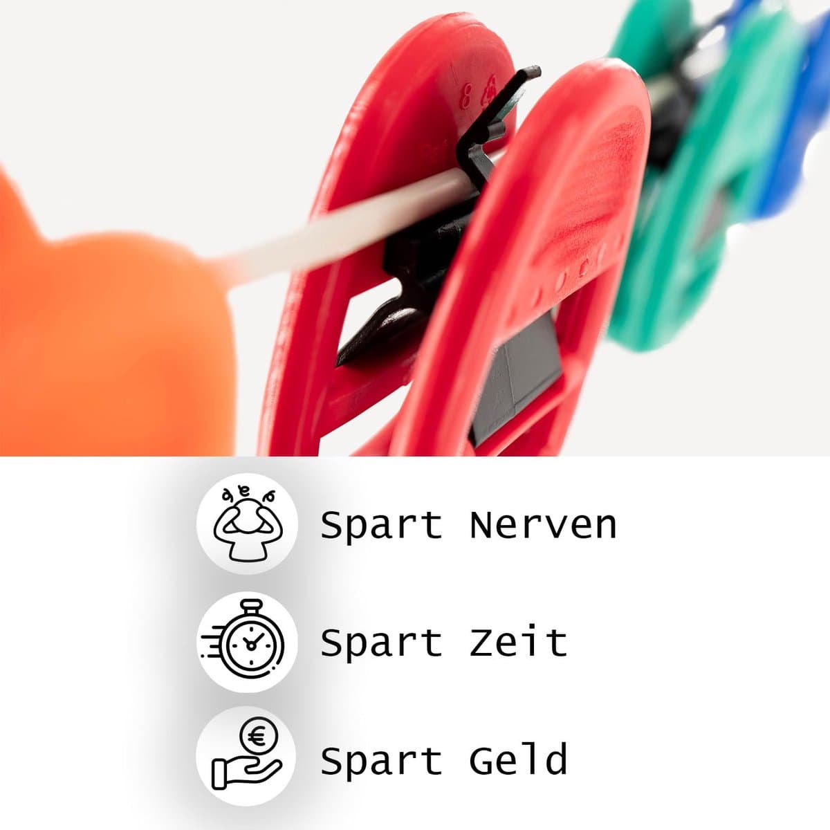 Sokkenklemmen - Sokkenhouders - Wasmachine en droger - Voorkomt sokkenverlies - 5 stuks - Roze — afbeelding 1