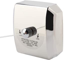 Dailygoods- Waslijn Uittrekbaar Tot 2,8 M - Wanddroogrek - Intrekbare Waslijndraad - Telescopische Waslijn - Ruimtebesparend Ontwerp - Eenvoudig Te Installeren - Kledinglijn — thumbnail 3