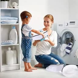 Set van 2 wasnetten voor schoenen, ideaal voor de wasmachine, met rits voor optimale bescherming en duurzaamheid — thumbnail 3