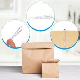 Krokodillenklemmen - Kleding clips - Kleding organiseren - Met tanden - 500 stuks - Transparant — thumbnail 2