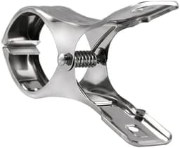 Allecto - 10 Stuks Strandhanddoekklemmen - Roestvrij Staal - Duurzaam en Sterk - Zilver - Handige Clips voor Strandlakens - Perfect voor Kleding e — thumbnail 5