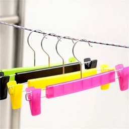 Intrekbare waslijn - Waslijn buiten - Kleding drogen - Ruimtebesparend ontwerp - 10 meter - Willekeurige kleur — thumbnail 5