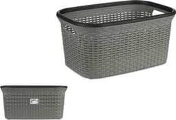 Kipit Wasmand - 36 L - Grijs - Hoge Kwaliteit - Wassorteerder - 36 x 25.5 x 53 CM — thumbnail 4