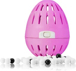 EcoEgg Was ei – British Blooms- Wasparels – Navulbaar – Geschikt voor de gevoelige huid – Dermatologisch getest - 70 wasbeurten (Roze) — thumbnail 5