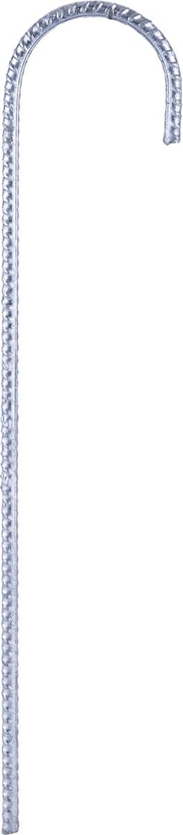 10x Grondanker staal 8mm 60cm. — afbeelding 1