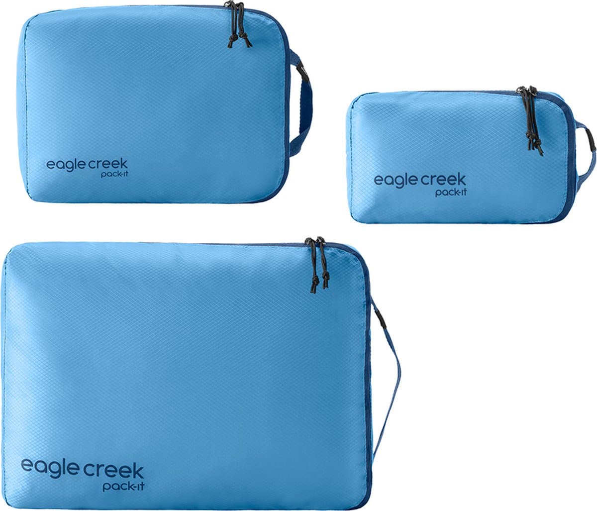 Eagle Creek Pack-It Isolate Cube Set XS/S/M 3-delig - opbergzak (blue dawn) — afbeelding 1