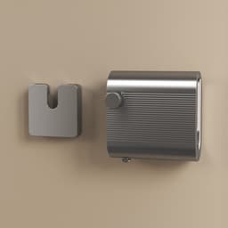 Uitschuifbare waslijn, 4,2 meter lang, voor binnengebruik, wandmontage, geschikt voor balkons, hotels, wasruimtes, enz. - Grijs — thumbnail 2