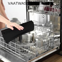 Koelkastmat Wasmachinebak - Opvangbak Keuken - Apparaat Bescherming - Waterdicht Antislip - 60x60x1.5cm — thumbnail 3