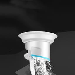 Toilet Geurstopper - Riool Luchtfilter - Frisse Badkamer - Automatisch Sluitend - Universele Pasvorm - Wit — thumbnail 2