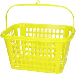 Plasticforte Knijpermandje - lime groen - 20 x 25 cm - kunststof - wasknijpertasje/knijperzak — thumbnail 2