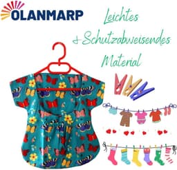 Wasnijpbeugel met Opbergtas – Handige Hanger voor Knijpers, Wasgoed & Kleine Spullen — thumbnail 3