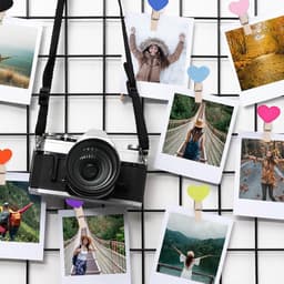 Set van 20 Hartvormige Mini Houten Knijpers met Jute Touw voor Foto's en Decoratie — thumbnail 2