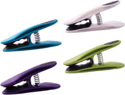 Softgrip Wasknijpers - Antislip Clips - Kleding Drogen - 48 Stuks Set - 70mm Lengte - Meerkleurig Vogelbloem — thumbnail 5