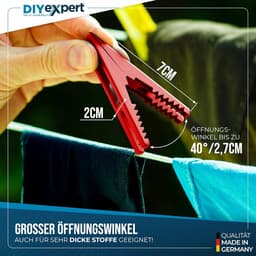 Stevige Klemmen voor Waslijn en Droogrek - Duurzaam en Sterk — thumbnail 4