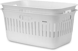 Brabantia Collect-It Wasmand - set van 2 - 40 l - White — thumbnail 1