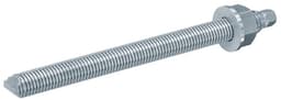 Ankerstang M10x250 Verzinkt Staal 5.8 - Geschikt voor Mortel & Injectiesystemen - 10 Stuks — thumbnail 2