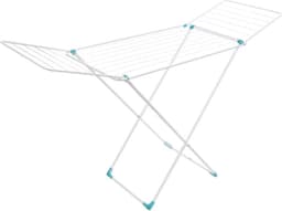 Droogrek Universal 18m wit - Gevleugelde Opvouwbare Kleding Airer, Metaal — thumbnail 1