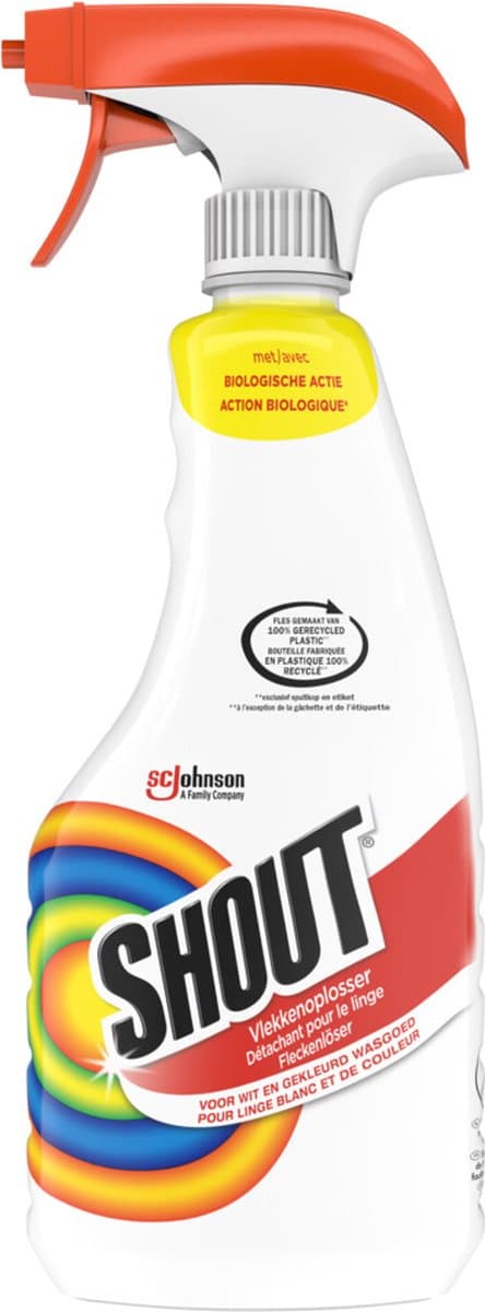Shout Vlekkenoplosser Spray - 500ML — afbeelding 1