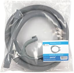 Afvoerslang wasmachine / vaatwasser 3,5 meter lengte | Twee rechte aansluitingen van 19 & 22 mm | Universeel toepasbaar voor de meeste merken | Multaparts® huismerk — thumbnail 2