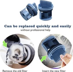 wasmachine pluizenfilter vervanging Geschikt voor Bosch Siemens Constructa Neff pluizenfilter pluizenzeeffilter voor was-droogcombinatie 00647920 647920 00605010 605010 00602008 I Wasmachine filter — thumbnail 5