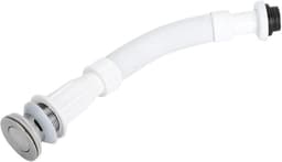 37mm Flexibele Afvoerleiding - Geurbestendig - S Bend - Water Down Flow Pijp - Universele Enkele Afvoerslang - Badkamer Vanity Gootsteen Afvoer - Sanitair Trap Slang — thumbnail 5