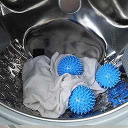 4x Wasdrogerballen - Drogerballen - Wasdroger Droogballen - Wasbol - Wasballen - Wasdroger - Ballen - Siliconen - Sneller droog - Anti-kreuk - herbruikbare wasbal - wasbal voor wasmachine - wasverzachterbal - om rimpels te verminderen — thumbnail 3