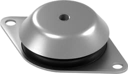 Rubbermagazijn - Machinevoet 78x29,6mm - M10 - Per stuk — thumbnail 1
