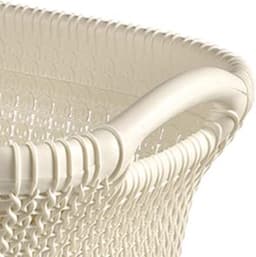 Curver Knit Wasmand - 40L - set van 2 - Oasis white — thumbnail 5