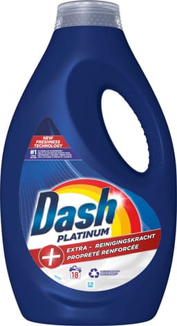 Dash Platinum - Vloeibaar Wasmiddel - met extra reinigingskracht - 4 x 18 Wasbeurten Voordeelverpakking — thumbnail 4
