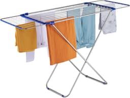 droogrek uitschuifbaar - voor kleding - rvs - 13,6 m drooglengte - binnen - buiten — thumbnail 1