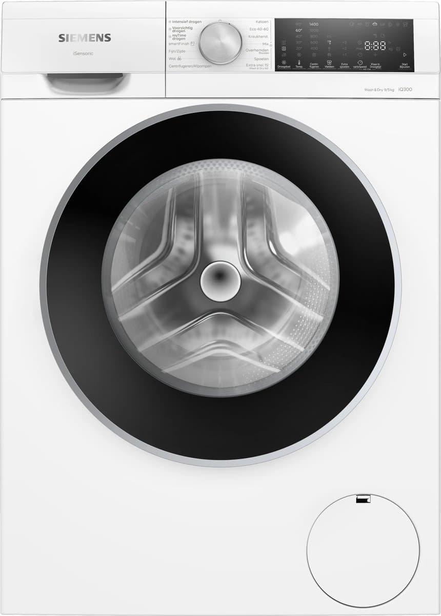 Siemens WN44A101NL - iQ300 - Was-droogcombinatie - 9/5 kg - 1400 rpm - Wit — afbeelding 1