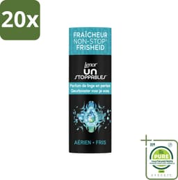 20 x Lenor Unstoppables - Geurbooster - Fris - 13 Wasbeurten - Grootverpakking - Vaatwasstrips - Geurbooster - Frisheid - Citrusgeur - Fruitige Geur - Bloemige Geur — thumbnail 1