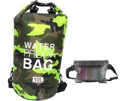 Pakzak, drijvende droogrugzak, strandtas, lichte droogzak voor strand, boottochten, vissen, kajakken, zwemmen, rafting, camping, 5 l, 10 l, 15 l, 20 l, 30 l