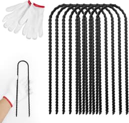 Grondankers voor Trampoline en Tent, 30 cm Lang, Stormbestendige Haringen, Set van 8 — thumbnail 1