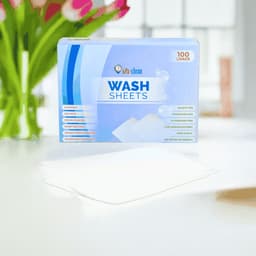 iZi-Wash Sheets - Cherry - 100 Wasbeurten — thumbnail 2
