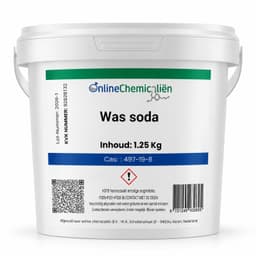 Online chemicalien - Wassoda - 1.25 kg - Natriumcarbonaat - Voor Was & Reiniging — thumbnail 1