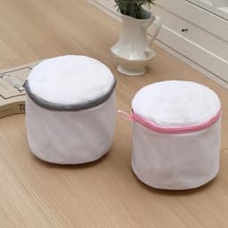 Waszakken & wasnetten,Goede set waszakken, geschikt voor de wasmachine, 3-delige herbruikbare waszakken van mesh. — thumbnail 4