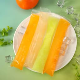 Plastic IJszakken - Transparant - 5,5 x 28 cm - Herbruikbare IJs-lollyvormen - Voor Snacks en Dranken — thumbnail 4