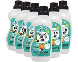 Marcel's Green Soap Wasverzachter - Perzik & Jasmijn - 6 x 750ml - 180 wasbeurten