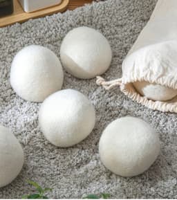 XL Wollen Drogerballen - 3 stuks - Zacht en Snel Drogen — thumbnail 2