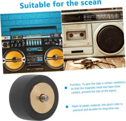 1set Roller Voor Audio Recorder Hoogwaardige Knijproller Met Stabiele Prestaties Duurzaam Ontwerp Voor Tape Video Recorders — thumbnail 5