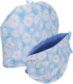 1set Theepot Warmhouder Met Bloemmotief Warmtebestendige Hoes Voor Theepot Temperatuur Voor Thee Geschikt Voor Diverse Theepotten Elegant Veilig Gebruik — thumbnail 1