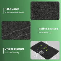 6 Stuks filter geschikt voor Beko Blomberg spons droger - wasdroger droogkast 245x155 mm pluizenfilter stoffilter - Alternatief geschikt voor Beko Blomberg - 2964840100 — thumbnail 3