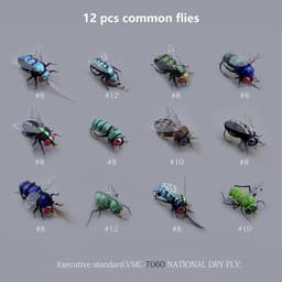 Vliegen Kit met Fly Box Realistische Vliegen — thumbnail 2
