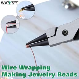Draad Looping Tang Draad Buigen Tang Voor Buigen Vormgeven Draden Micro Ronde Tang Voor Sieraden Maken Kralen Reparatie Benodigdheden En Crafting — thumbnail 3