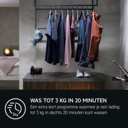 AEG LR73R864 7000 serie ProSteam® - Wasmachine - 8 kg - Energielabel A-10% - 1600 toeren — thumbnail 5