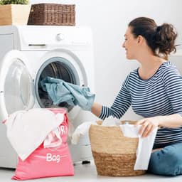 Set van 3 waterdichte waszakken met rits, 40 x 30 cm, ideaal voor kleding en reizen — thumbnail 2